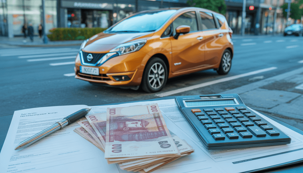 ավտոմեքենա նիսան նոտ