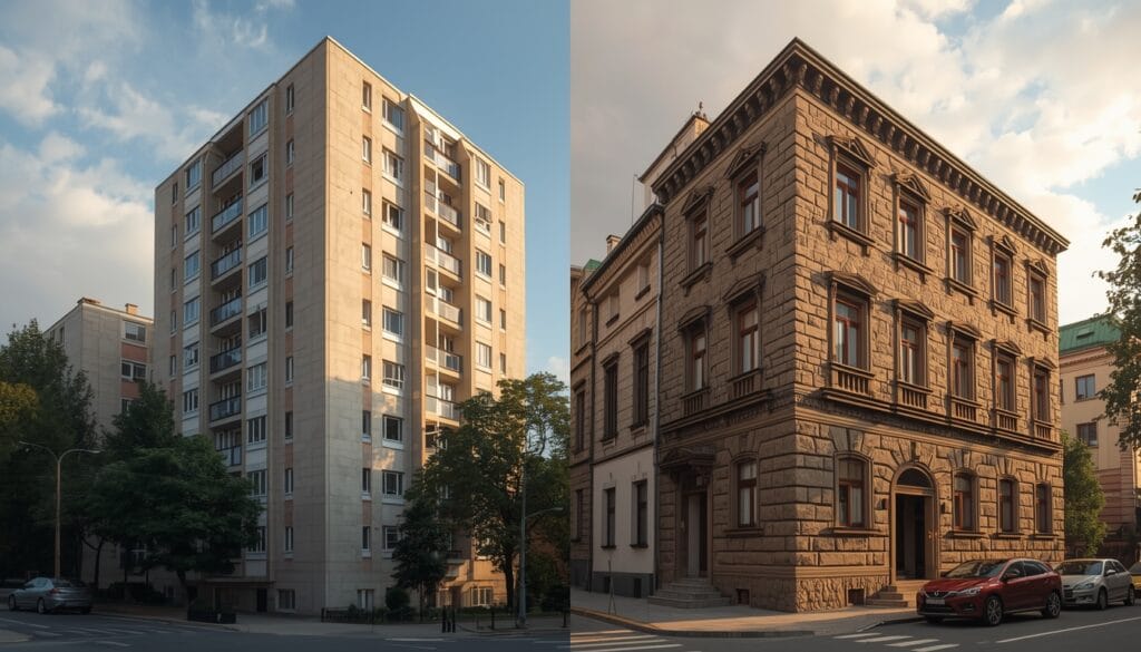 պանելային շենք թե քարե շենք համեմատություն Հայաստանում