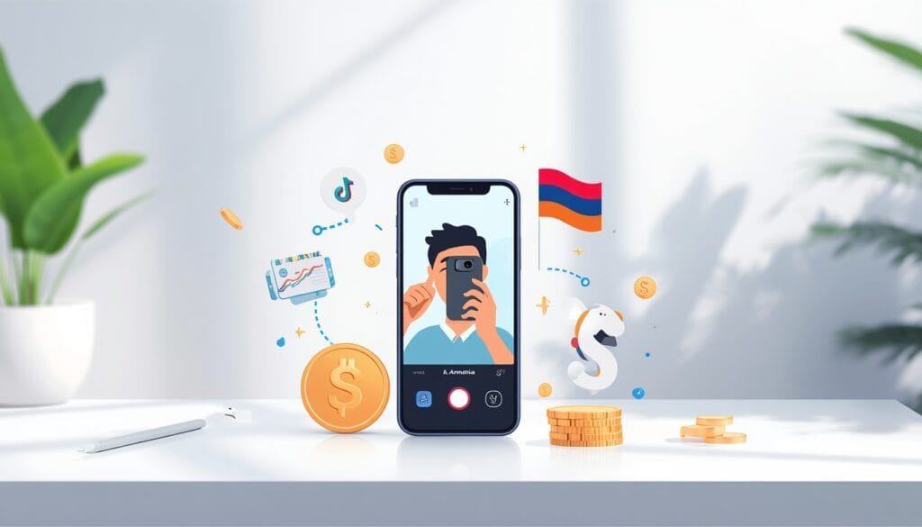 TikTok-ից գումար աշխատել